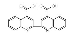2,2'-二辛可宁酸 结构式
