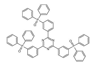 2,4,6-三[3-(二苯基膦氧基)苯基]-1,3,5-三嗪 结构式