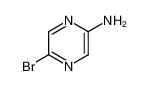 2-氨基-5-溴吡嗪 结构式