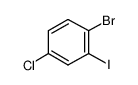 1-溴-4-氯-2-碘苯 结构式