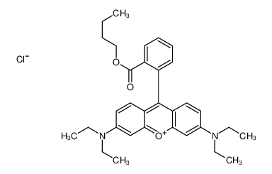 丁基罗丹明B 结构式