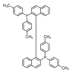 2,2'-双(二对甲苯基膦)-1,1'-联萘 结构式