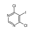 4,6-二氯-5-碘嘧啶 结构式