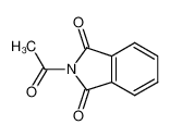 N-乙酰邻苯二甲酰亚胺 结构式