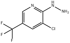 3-氯-5-(三氟甲基)吡啶-2-基肼 结构式