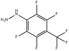 (α,α,α,2,3,5,6-七氟邻甲苯基)肼 结构式