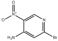 2-溴-5-硝基-4-氨基吡啶 结构式