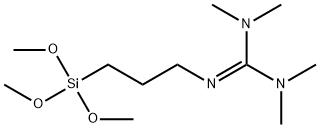 N,N,N',N'-四甲基胍基丙基三甲氧基硅烷 结构式