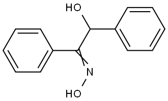 α-安息香肟 结构式