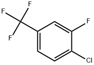 4-氯-3-氟三氟甲苯 结构式
