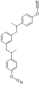1,3-双(2-(4-氰基苯基)丙-2-基)苯 结构式