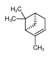 α-蒎烯 结构式