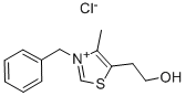 3-苄基-5-(2-羟乙基)-4-甲基氯化噻唑鎓 结构式