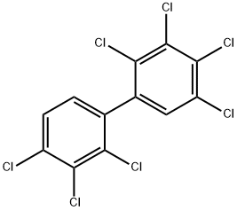 2,2,3,3,4,4,5-七氯联苯 结构式