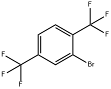 2,5-双(三氟甲基)溴苯 结构式