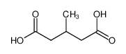 3-甲基戊二酸 结构式