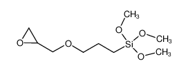 3-缩水甘油醚氧基丙基三甲氧基硅烷 结构式