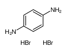 1,4-苯二胺二氢溴酸盐 结构式