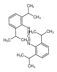 N,N'-二(2,6-二异丙基苯基)碳二亚胺 结构式