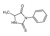 苯基硫代乙内酰脲-丙氨酸 结构式