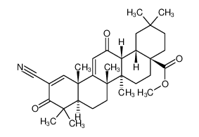 甲基巴多索隆 结构式