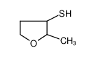 2-甲基四氢呋喃-3-硫醇 结构式