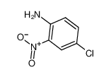 4-氯-2-硝基苯胺 结构式