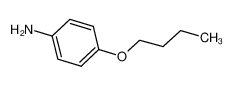 4-丁氧基苯胺 结构式