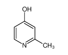 4-羟基-2-甲基吡啶 结构式