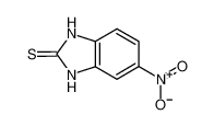 2-巯基-5-硝基苯并咪唑 结构式