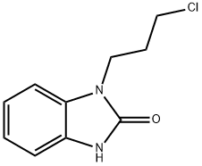 1-(3-氯丙基)-1,3-二氢-2H-苯并咪唑-2-酮 结构式