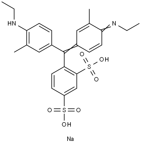 二甲苯青FF 结构式