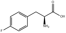 4-氟-L-苯丙氨酸 结构式