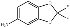 5-氨基-2,2-二氟-1,3-苯并二噁唑 结构式