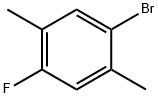 1-溴-4-氟-2,5-二甲基苯 结构式