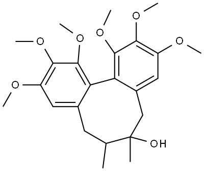 五味子醇甲 结构式