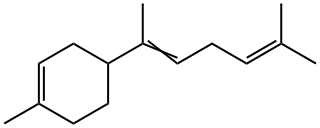 17627-44-0 红没药烯 结构式