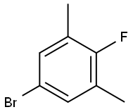 5-溴-2-氟间二甲苯 结构式