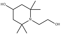 4-羟基-1-(2-羟乙基)-2,2,6,6-四甲基哌啶 结构式