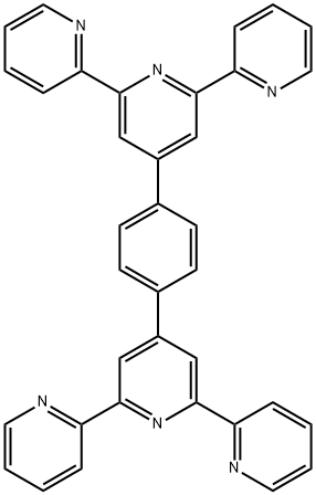 1,4-二[[2,2':6',2''-三联吡啶]-4'-基]苯 结构式