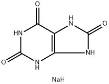 尿酸钠(AR95.0%) 结构式
