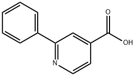 2-苯基异烟酸 结构式