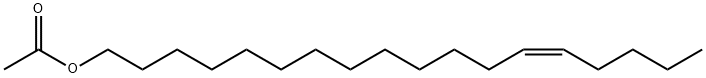 (Z)-十八碳-13-烯-1-基乙酸酯 结构式
