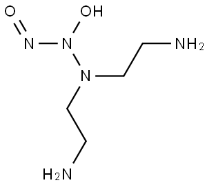 3,3-二(氨乙基)-1-羟基-2-羰基-1-三氮烯 结构式