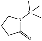 N-三甲基硅烷基-2-吡咯烷酮 结构式