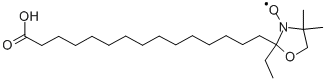 16-DOXYL-硬脂酸自由基 结构式