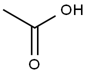 乙酸 结构式