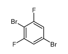 2,5-二溴-1,3-二氟苯 结构式