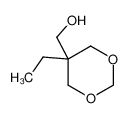 5-乙基-1,3-二恶烷-5-甲醇 结构式
