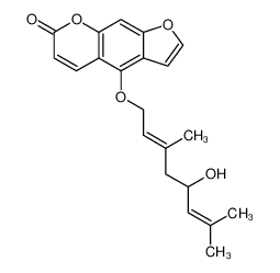 羌活醇 结构式